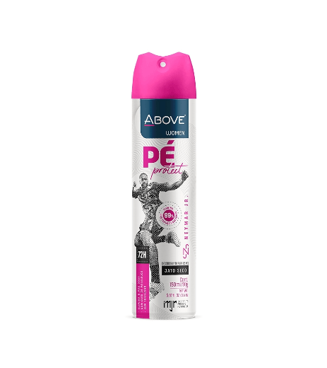 Desodorante Pédico Above Pé Protect Neymar Jr Women 150mla